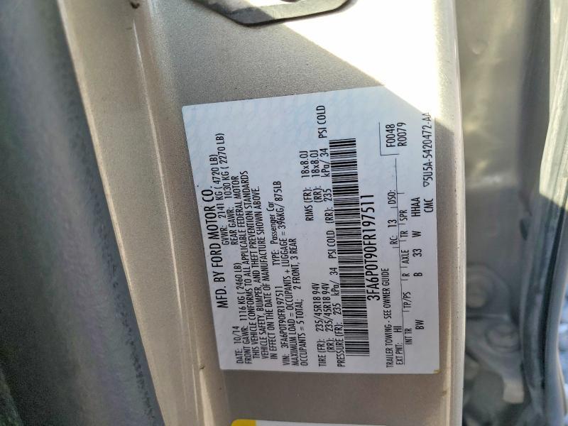 2015 Ford Fusion se