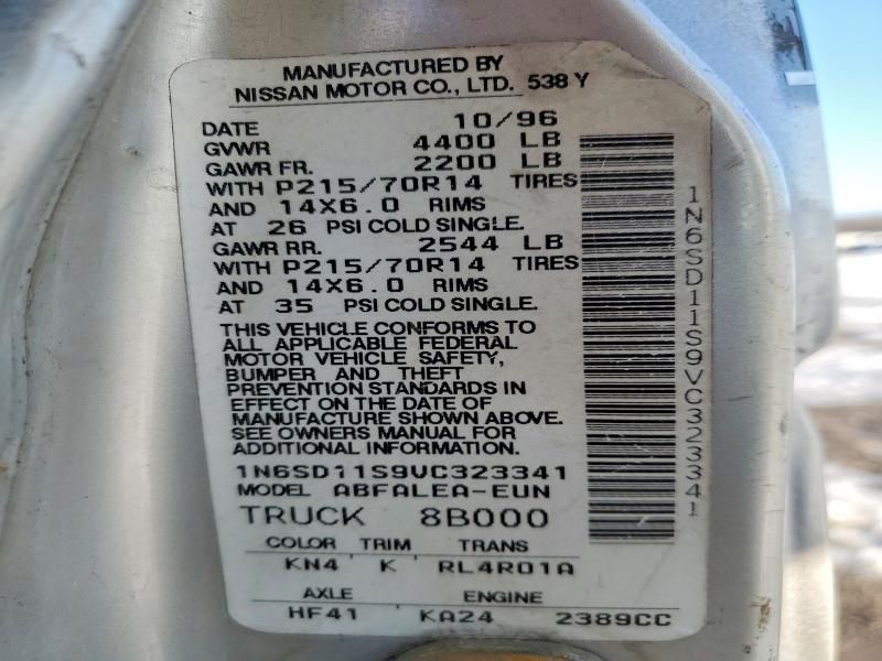 1997 Nissan Truck Base