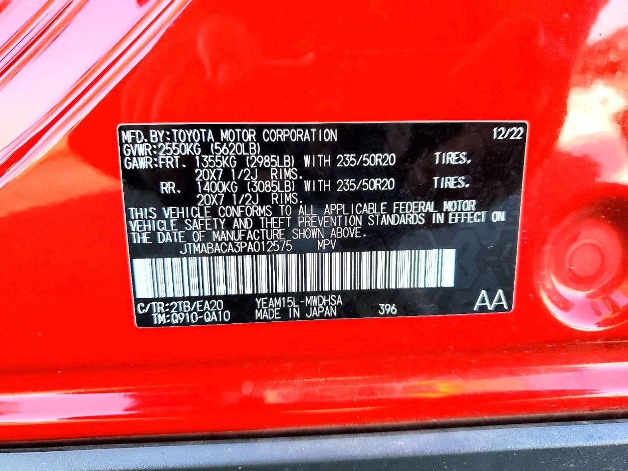 2023 Toyota Bz4x xle