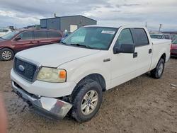Ford salvage cars for sale: 2007 Ford F150 Supercrew