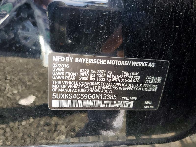 2016 BMW X5 Xdrive35d