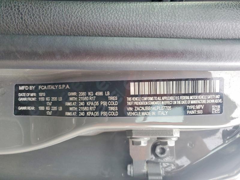2020 Jeep Renegade Latitude