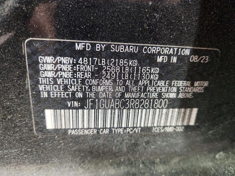 2024 Subaru Impreza
