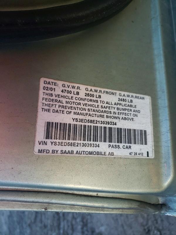 2001 Saab 9-5