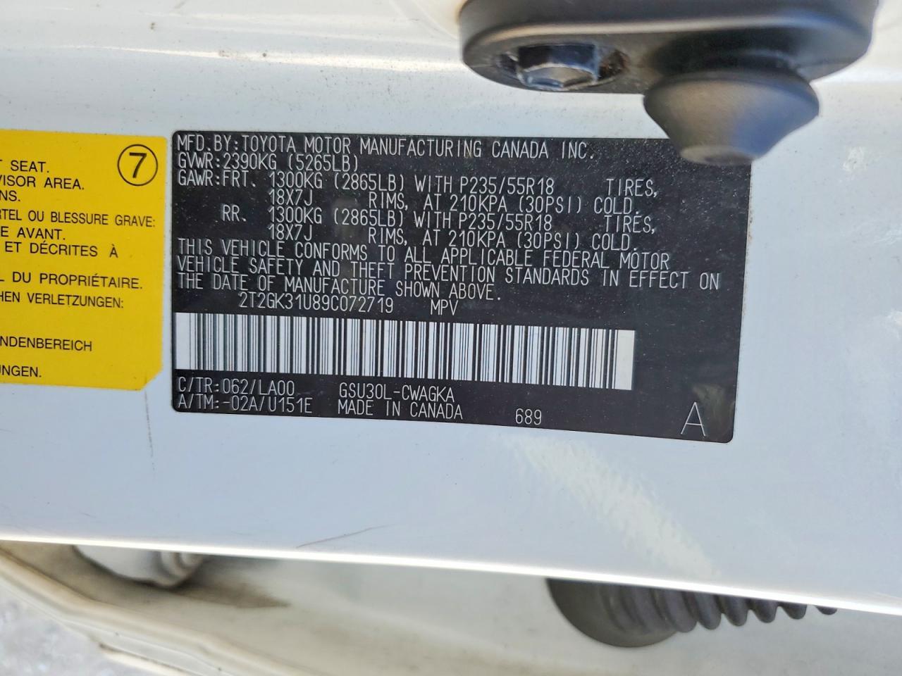 2009 Lexus Rx 350