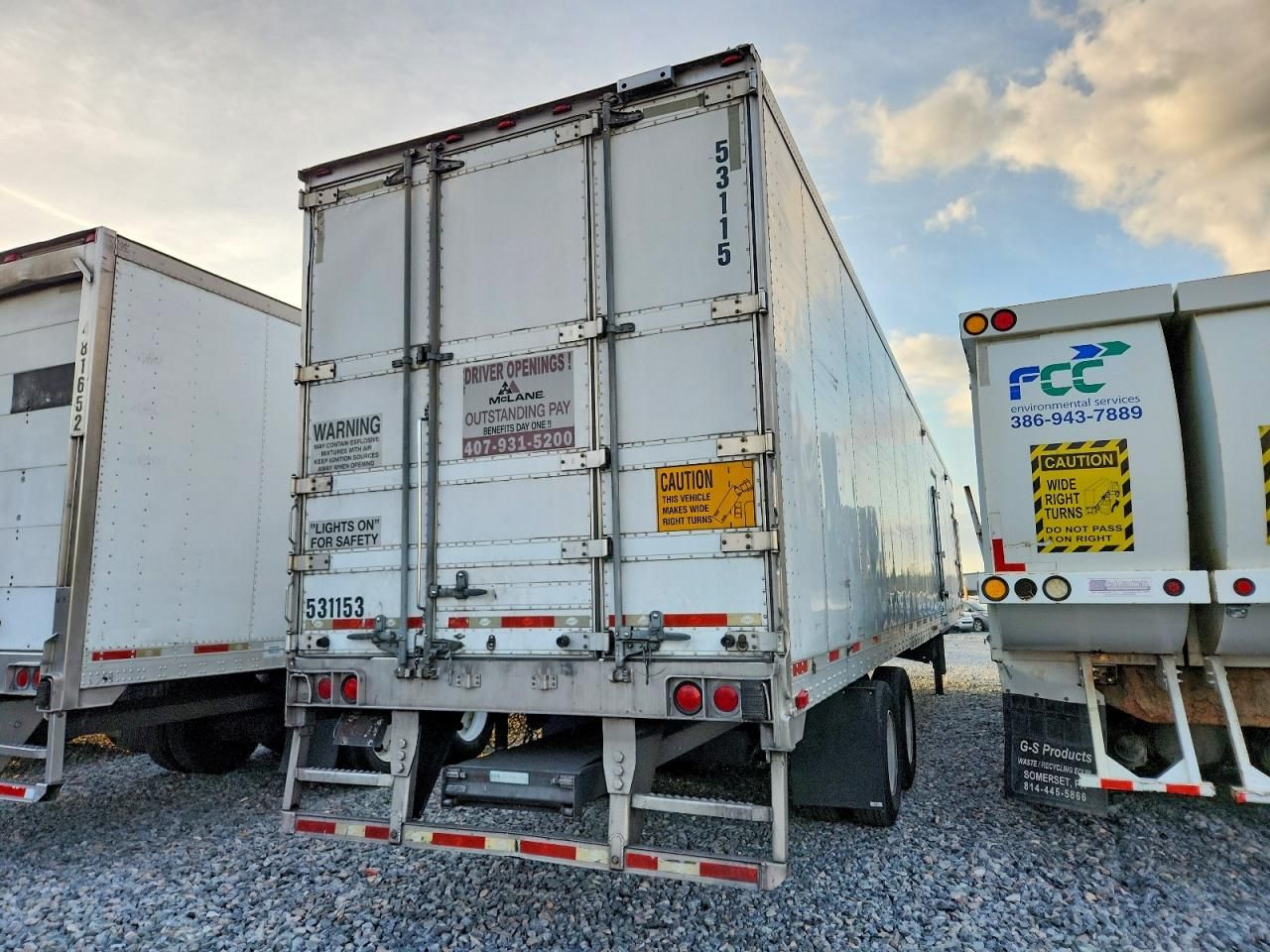 2016 Utility VS2RA Refrigerated Van Trailer