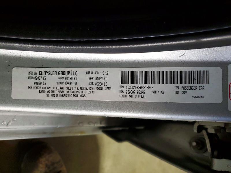 2010 Chrysler Sebring Touring