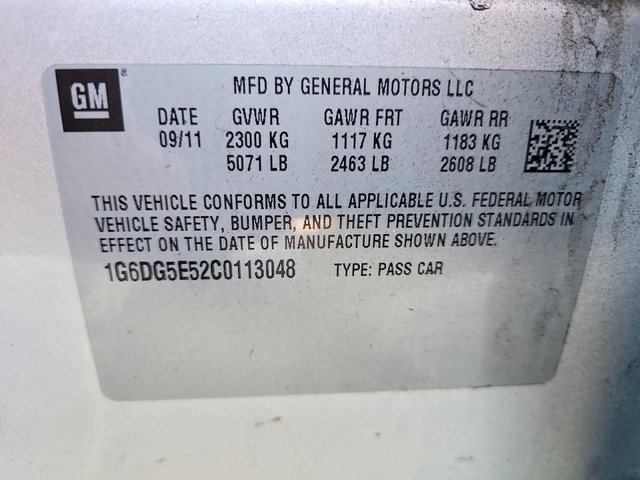 2012 Cadillac Cts Luxury Collection