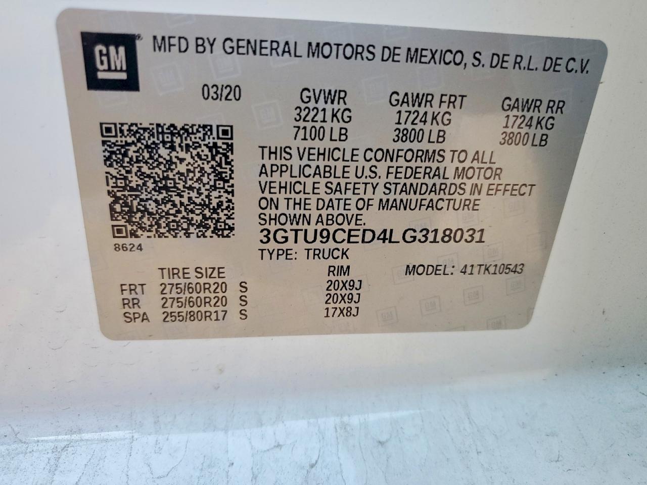 2020 GMC Sierra K1500 Elevation