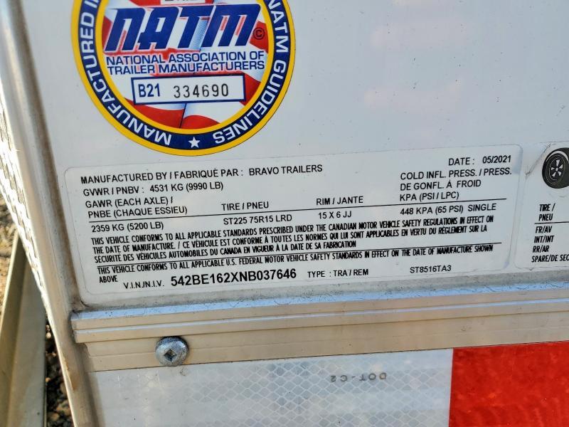 2022 Bravo Trailers 2022 Urwi Unknown-Enclosed Cargo Trailer