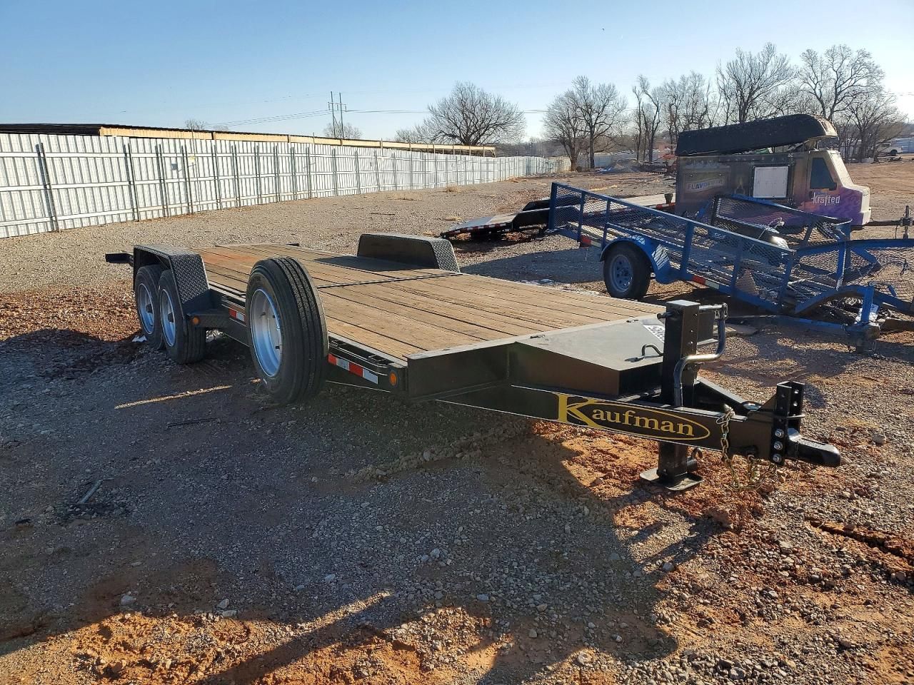 2024 Kaufman Tilt Deck Equipment Trailer