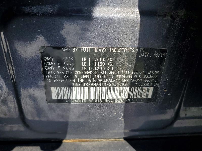 2015 Subaru Legacy 2.5i Limited