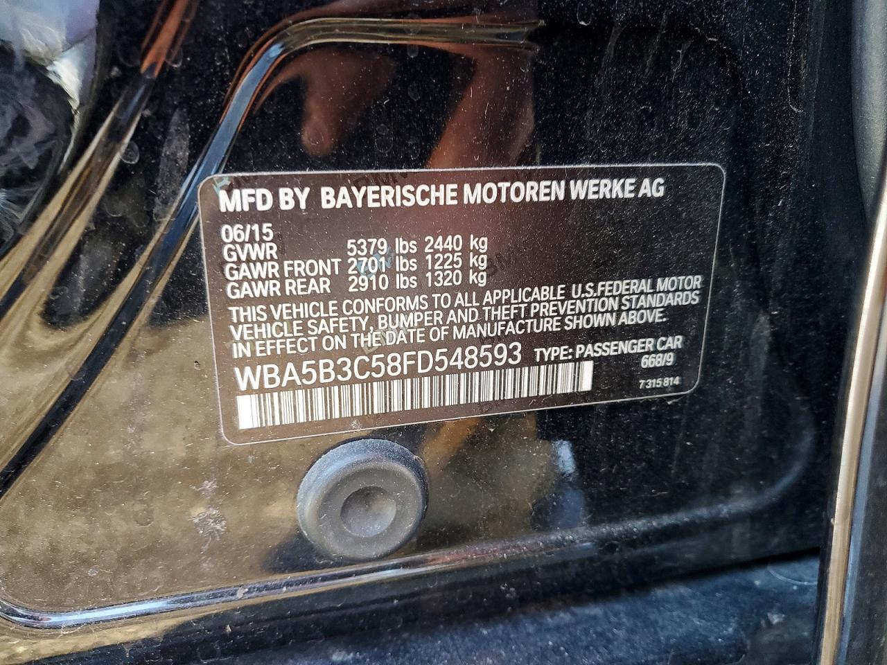2015 BMW 535 xi