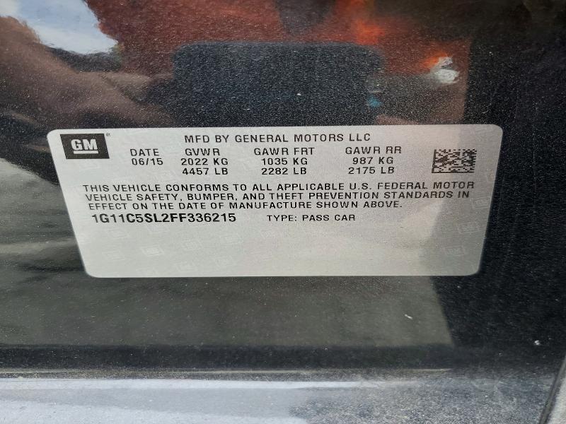 2015 Chevrolet Malibu 1LT