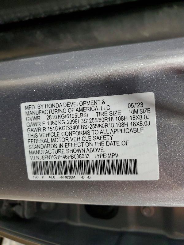 2023 Honda Pilot exl