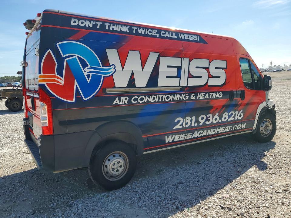 2021 Dodge Ram Promaster 2500 Utility / Service van