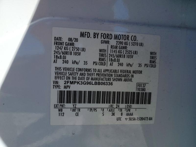 2020 Ford Edge se