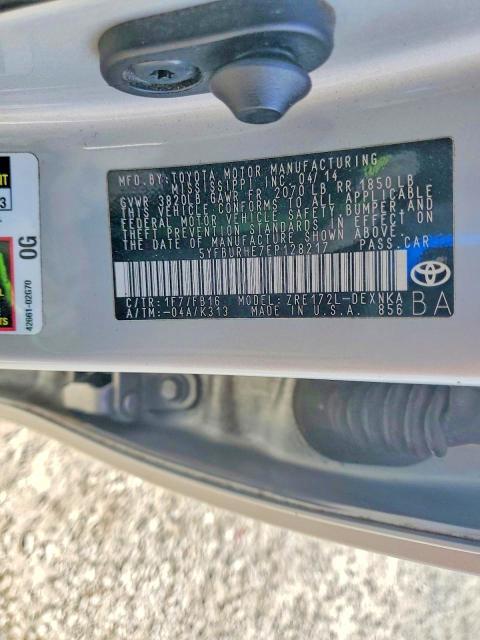2014 Toyota Corolla l