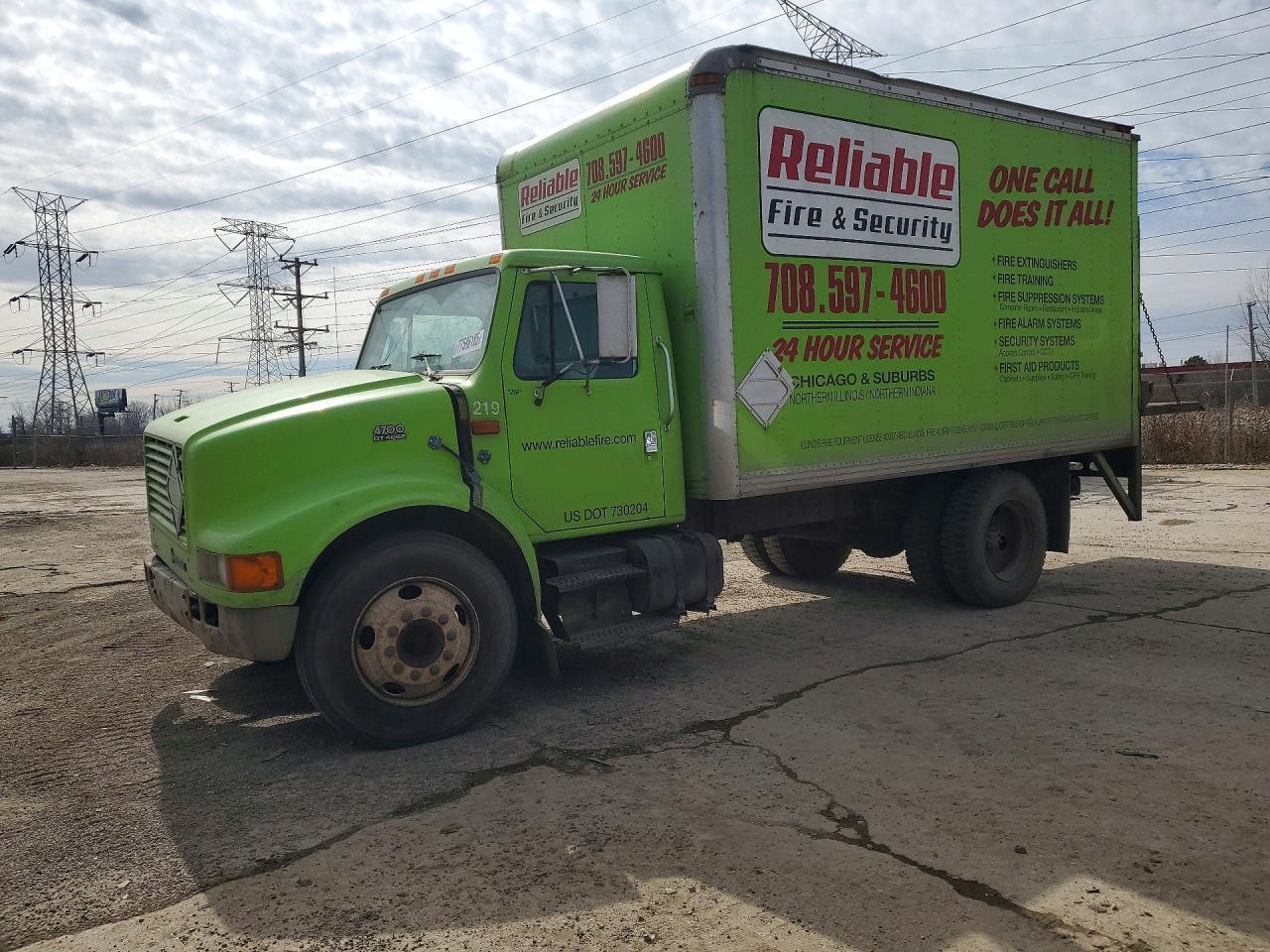 1999 International 4700 BOX Truck