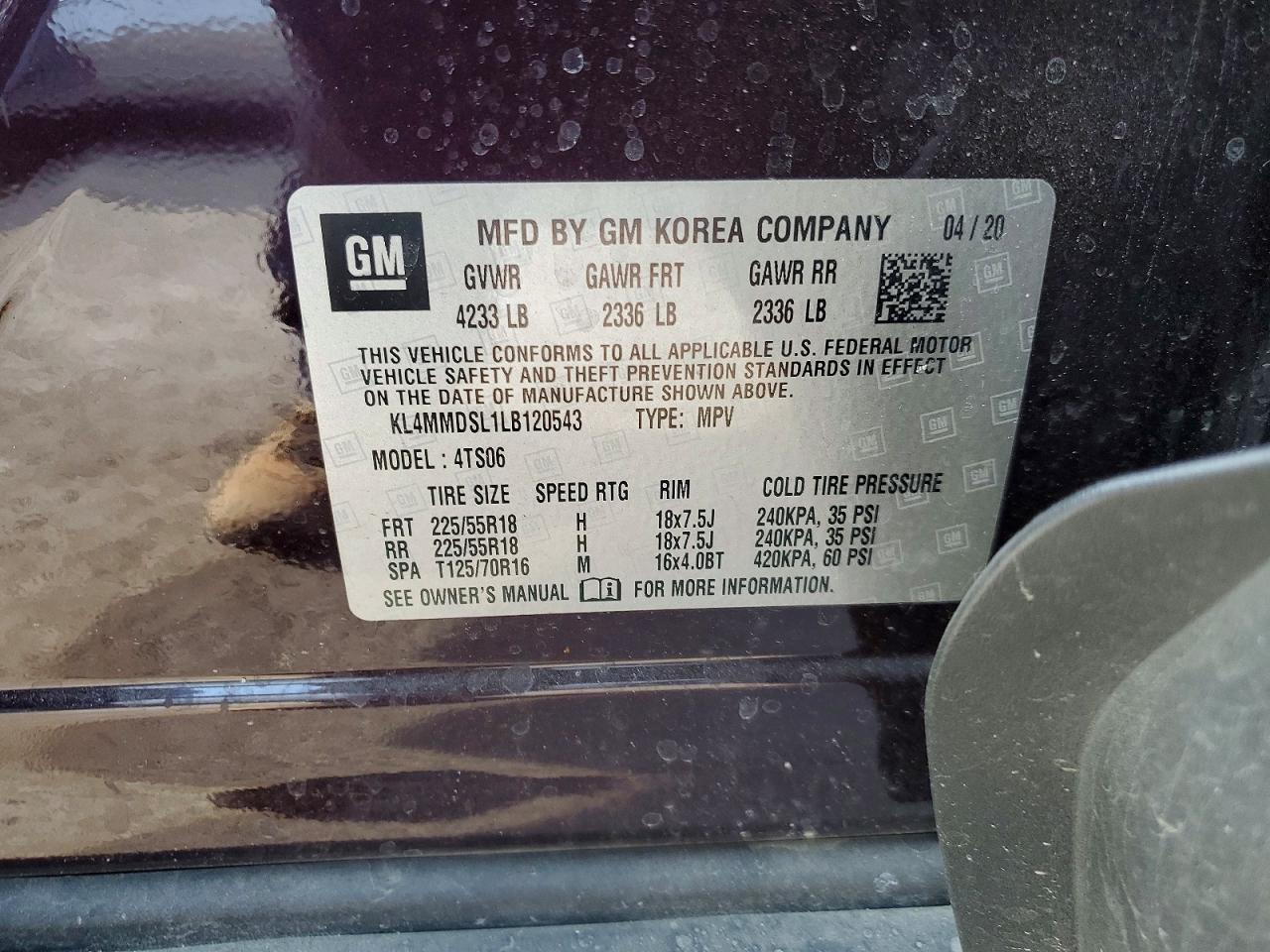 2020 Buick Encore gx Select
