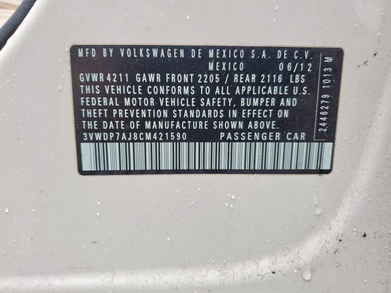 2012 Volkswagen Jetta se