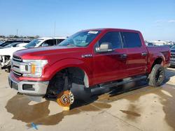Ford salvage cars for sale: 2018 Ford F150 Supercrew