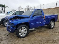 Salvage trucks for sale at Colton, CA auction: 2001 Dodg RAM 2500 Regular Cab