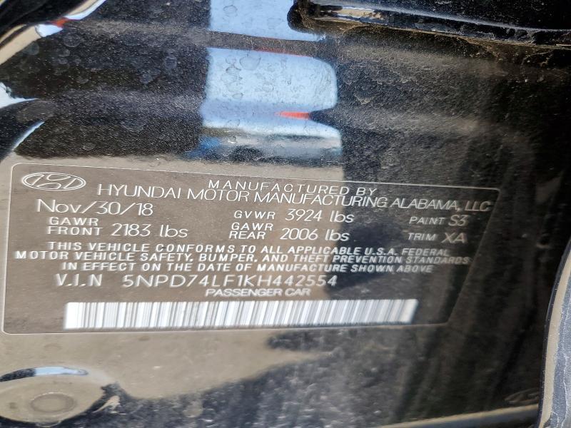 2019 Hyundai Elantra se
