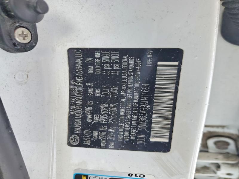 2010 Hyundai Santa fe gls