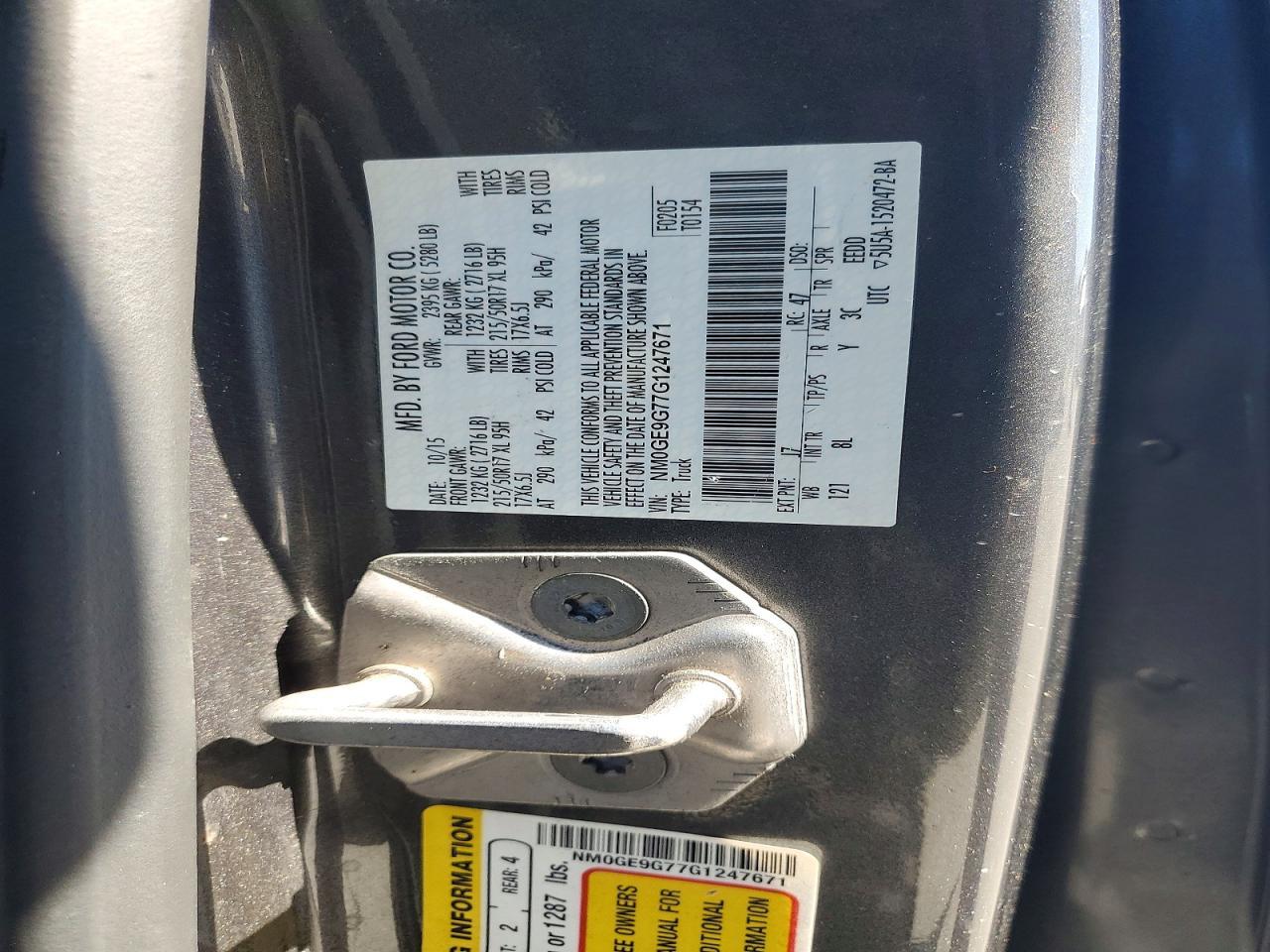 2016 Ford Transit Connect Titanium