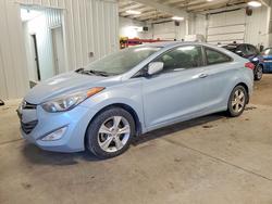 Salvage cars for sale from Copart Ham Lake, MN: 2013 Hyundai Elantra Coupe gs