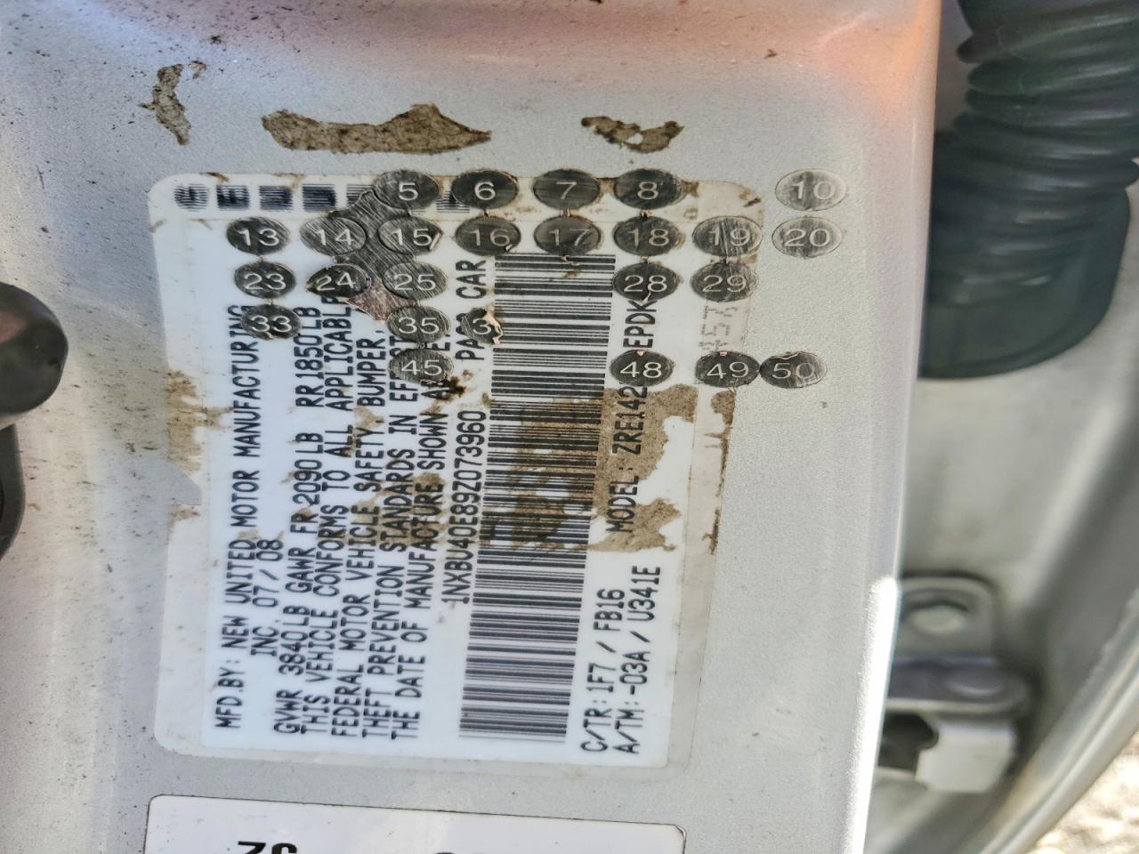 2009 Toyota Corolla Base