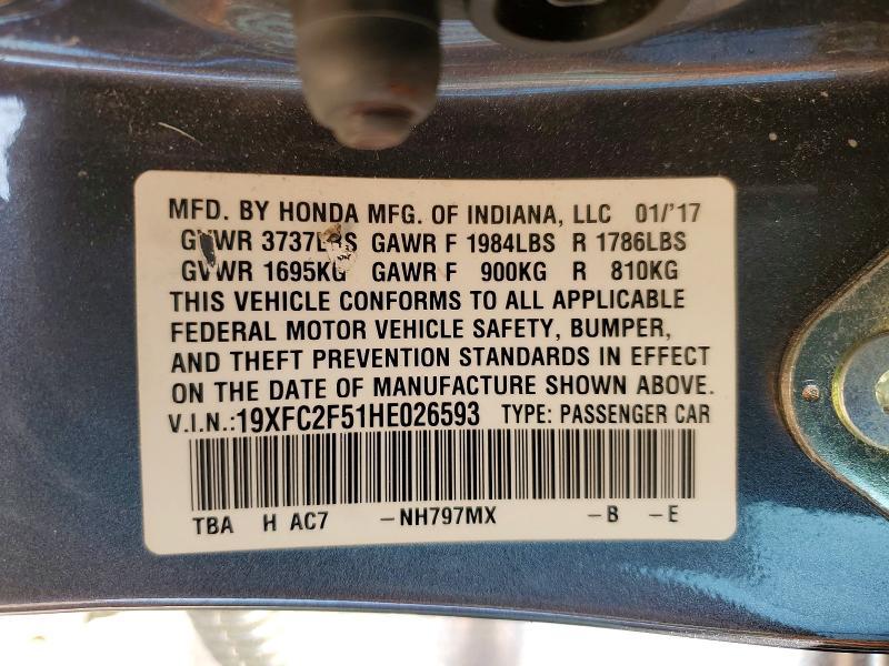 2017 Honda Civic lx