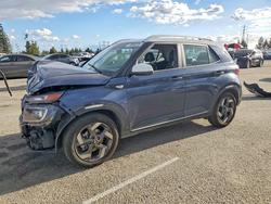 Hyundai Venue salvage cars for sale: 2022 Hyundai Venue Limited