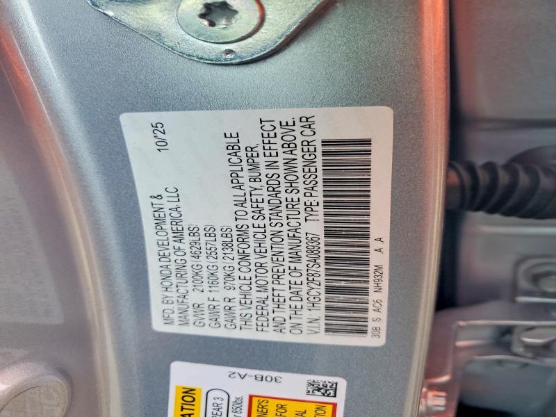 2025 Honda Accord Touring Hybrid