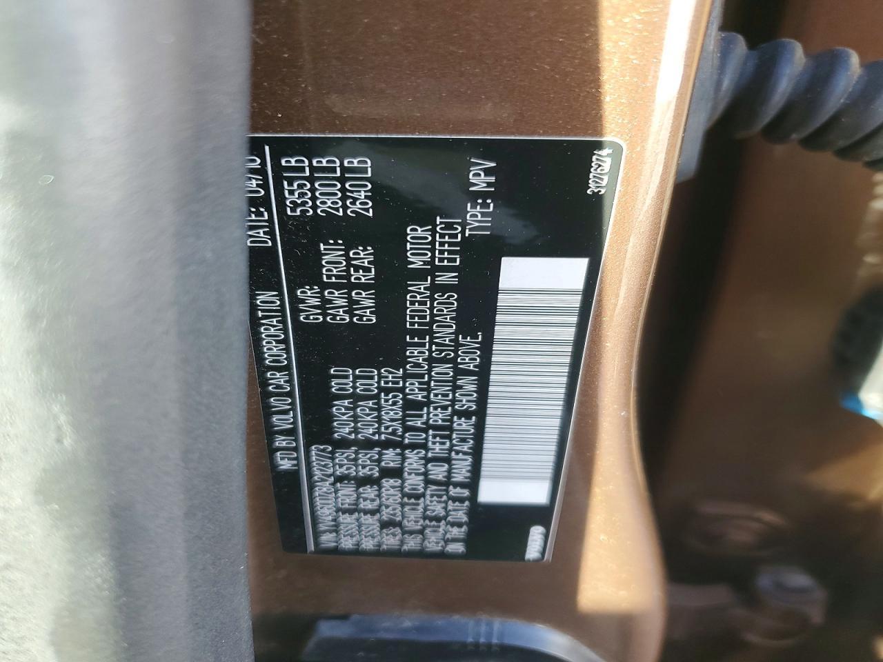 2010 Volvo Xc60 3.2