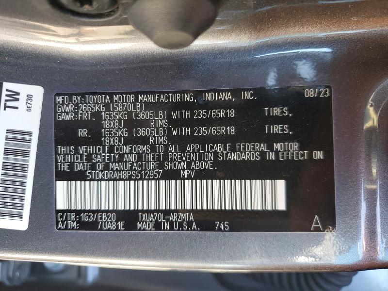 2023 Toyota Highlander l