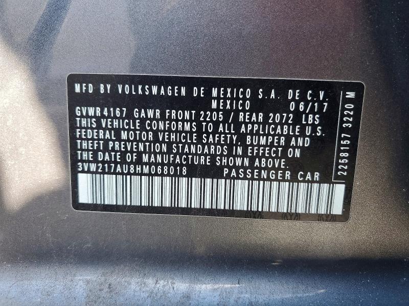 2017 Volkswagen Golf s