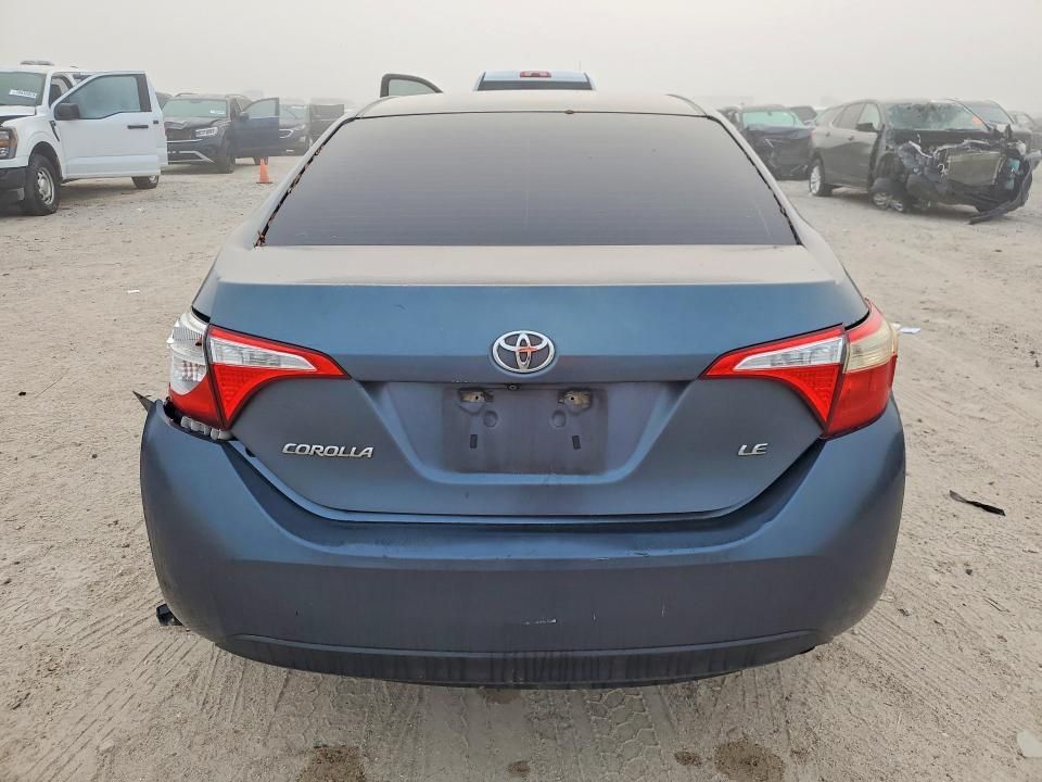 2015 Toyota Corolla le