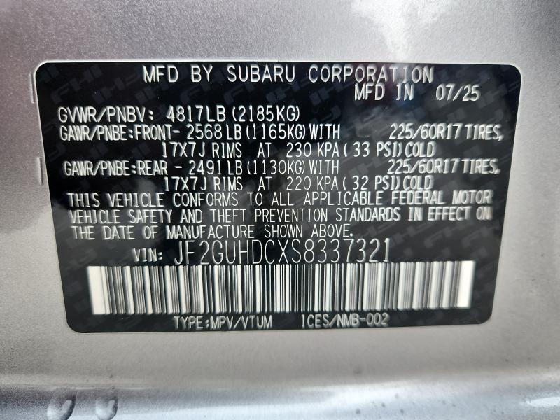 2025 Subaru Crosstrek Premium