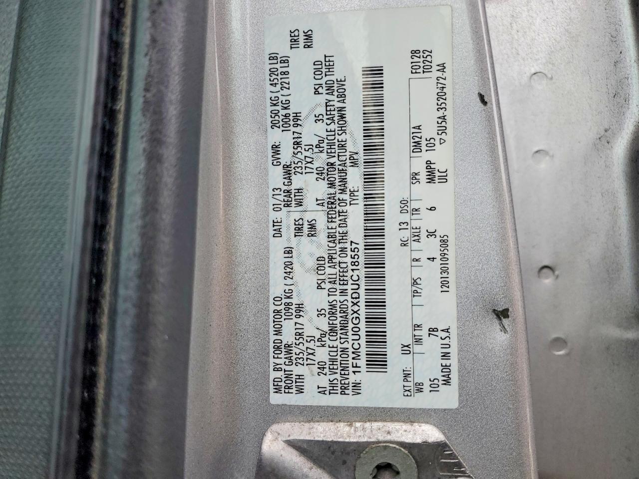 2013 Ford Escape se