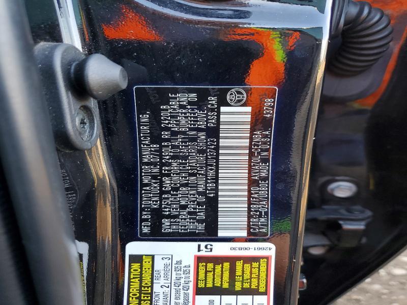 2018 Toyota Camry l