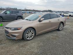 Chevrolet salvage cars for sale: 2018 Chevrolet Malibu lt