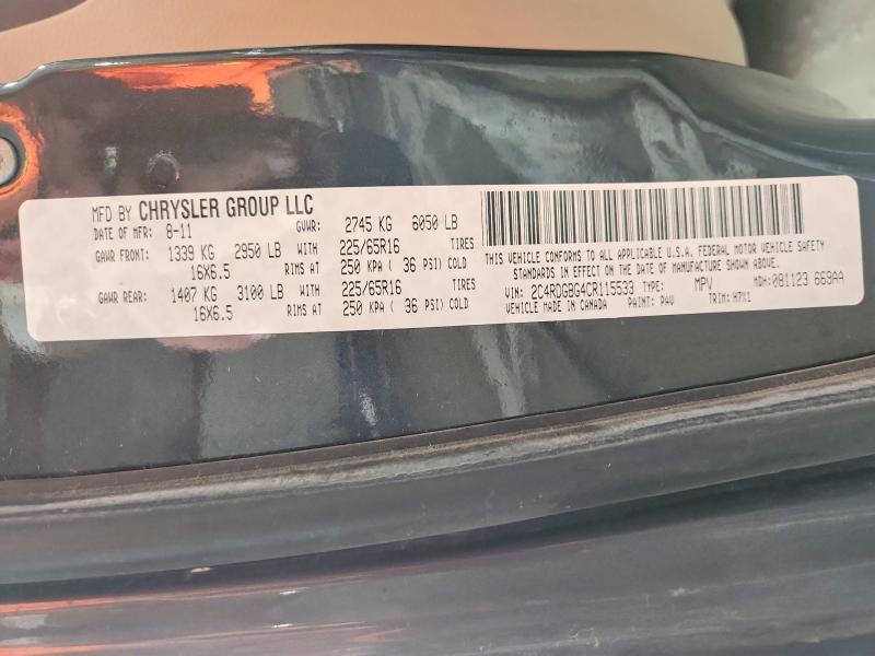2012 Dodge Grand Caravan se