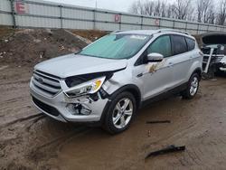 Salvage cars for sale from Copart Davison, MI: 2017 Ford Escape Titanium
