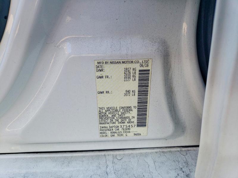 2016 Nissan Altima 2.5