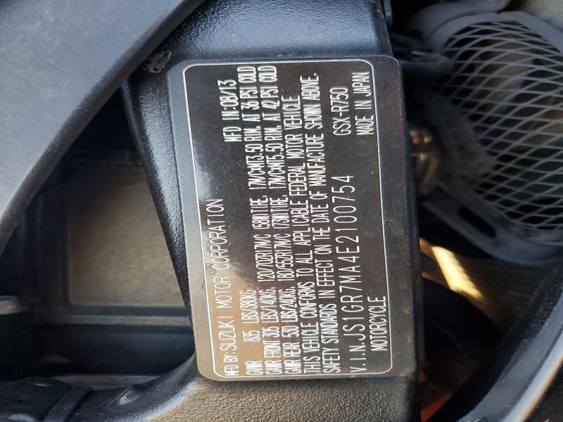 2014 Suzuki GSX-R750