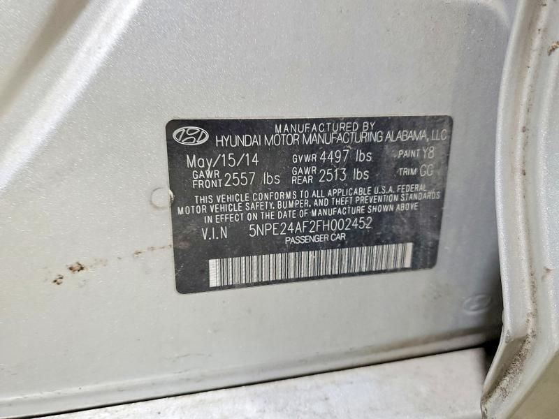 2015 Hyundai Sonata se