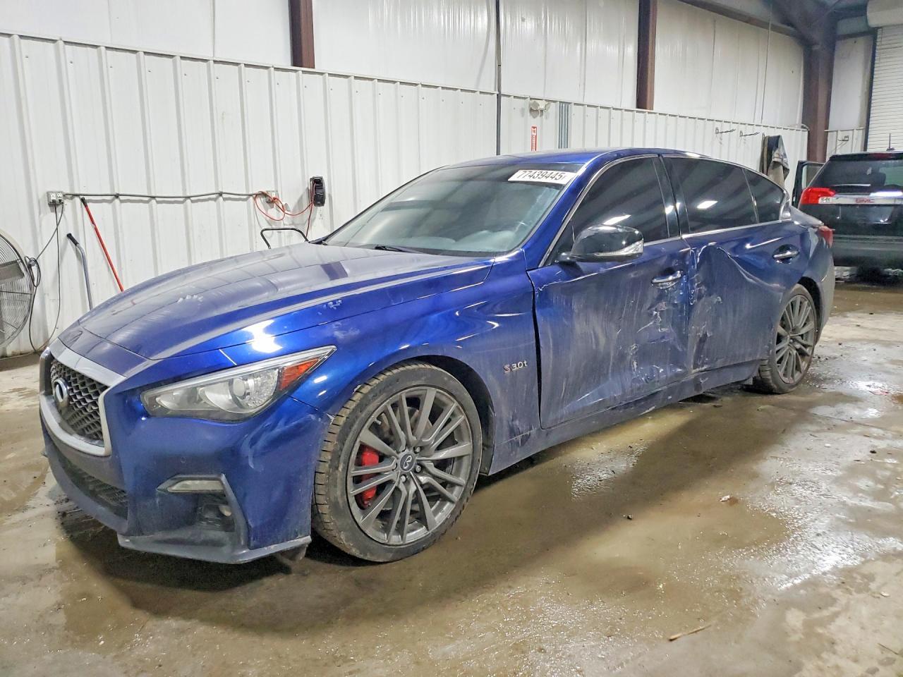 2019 Infiniti Q50 red Sport 400