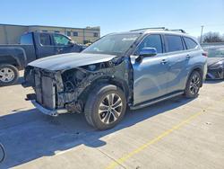 Toyota salvage cars for sale: 2021 Toyota Highlander xle